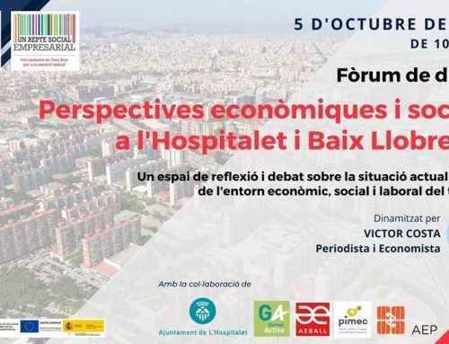 Invitació: Fòrum de diàleg sobre perspectives econòmiques i socials a l’Hospitalet i Baix Llobregat